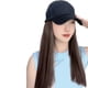 thumbnail image 1 of Fashion Adjustable Baseball Hat Wigs Hair Heat Resistant Hairpiece Hat Natural Looking Headwear for Women Quick Styles Natural Black, 1 of 4