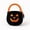 Black, variant on Halloween Baskets for Kids, Pumpkin Trick or Treat Buckets Cotton Rope Halloween Baskets with Handle,Cute Jack O Lantern Tote Bag for Halloween Party Decor,Pink