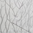 thumbnail image 2 of Exclusive Home Oakdale Light Filtering Semi-Sheer Textured Linen Grommet Top Curtain Panel Pair, 54"x63", Silver, 2 of 6