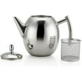 thumbnail image 4 of fafa-One-Pine Ensemble de Théière en Acier Inoxydable avec Infuseur Filtre et Couvercle, Grande Capacité 1.5 L/51 oz Diffuseur pour Thé en Vrac, Thé Vert, Café (Argent), 4 of 4