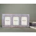 thumbnail image 4 of Foreside Home & Garden FFRD06201 4X6 Three Photo Weathered Frame Brown, 4 of 6