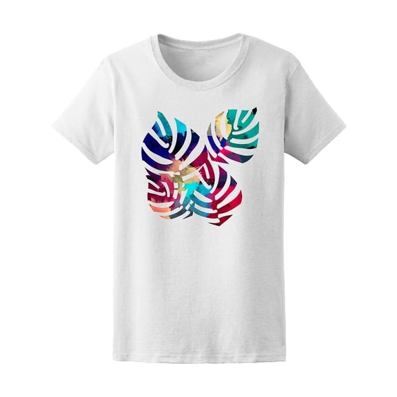 Summer Palm Leaves Tee Women's -Image by Shutterstock