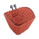 thumbnail image 1 of Cesta de bicicletas Canasta de almacenamiento ligero para libros de alimentos para bicicletas de montaña Marrón, 1 of 8