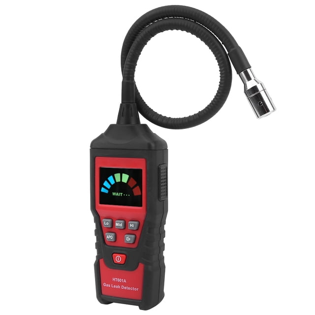 Detector de gas combustible, HT601A Detector de gas combustible LED portátil Analizador de gas combustible compacto y liviano
