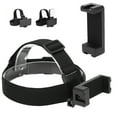 thumbnail image 3 of Head Strap Mount, Phone Head Mount Switchable Shooting Modes Cold Shoe Design Adjustable Detachable  For Action Cameras For Mobile Phones, 3 of 8