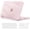 Blush, variant on MOSISO Hard Shell Case for MacBook Neo 13 inch, Ultra-Thin Clear with Keyboard Cover & Screen Protector,Clear