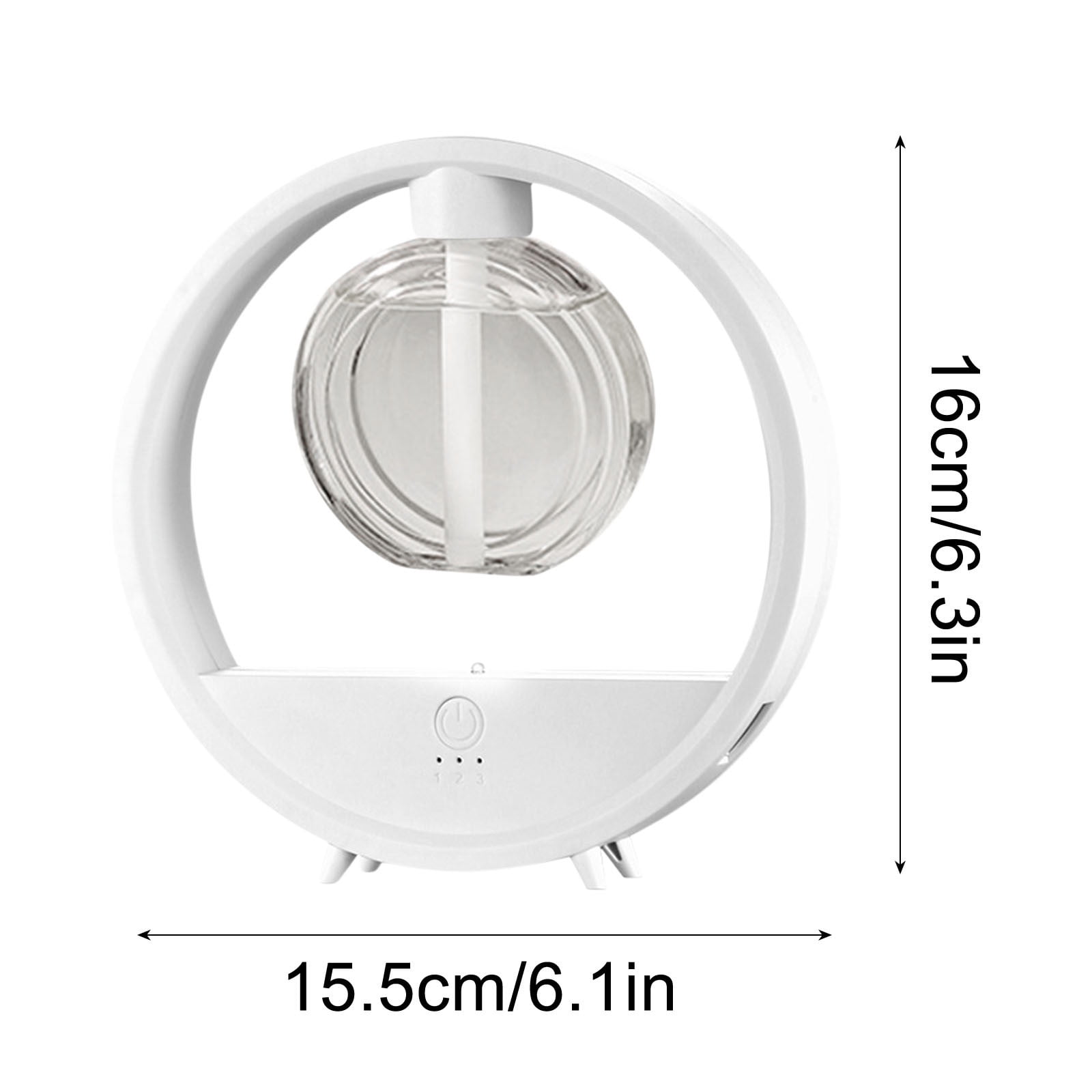 Cool Mist Humidifier,60Ml Colorful Household Silent Desktop Humidifier, Aromatherapy Machine,Quiet Vaporizer Humidifiers for Home,Baby Room
