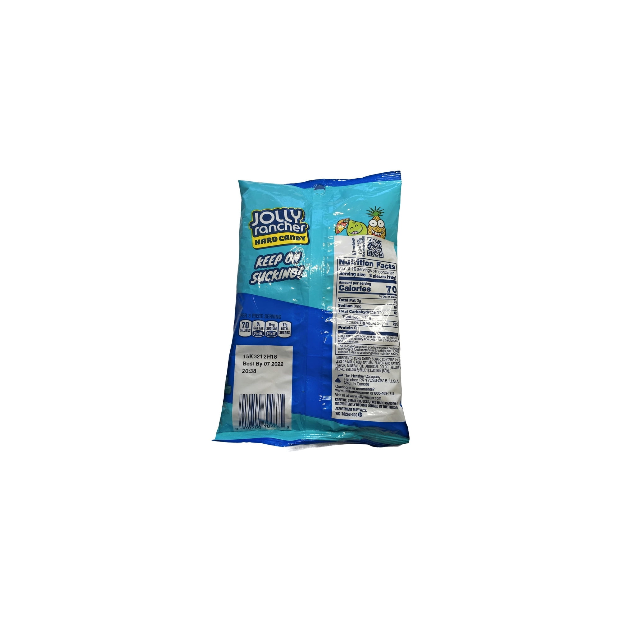 Jolly Rancher Assorted Tropical Fruit Flavored Hard Candy 6.5 oz (Pack of 6)