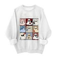 thumbnail image 3 of DDAPJ pyju Halloween Ghost Sweatshirt for Women Funny Pumpkin Shirts Spooky Season Graphic Pullover Hocus Pocus Long Sleeve Crewneck Tops F-White L, 3 of 5