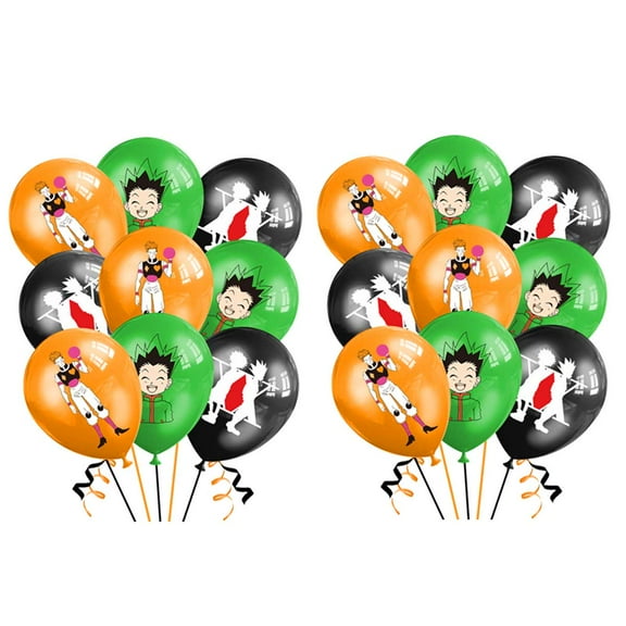 HUNTER×HUNTER Balloons Party Supplies Birthday Favors Decorations Decor Kit Latex