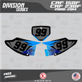thumbnail image 2 of Kalair GFX Graphics Kit for Honda CRF150F (2008-2014) Division Series, 2 of 5