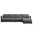 thumbnail image 4 of Tahoe 3-Piece Right-Facing Chaise Sectional Sofa Set in Gray Charcoal, 4 of 8