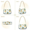 thumbnail image 7 of FORMRS Womens Shoulder Bag with Chain Strap Clutch Purse Cute Tote Handbag, Pineapple, 7 of 7