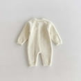 thumbnail image 5 of Coerni New born Baby Long Sleeved Plush Knitted Sweater Crawling Suit Baby Boys Girls Cute Warm Knitwear Fall Winter Clothes, 5 of 5