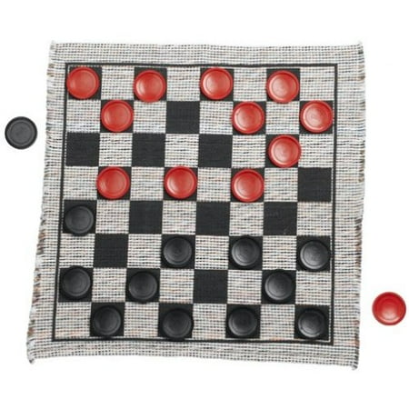 Jumbo Checker Rug Game