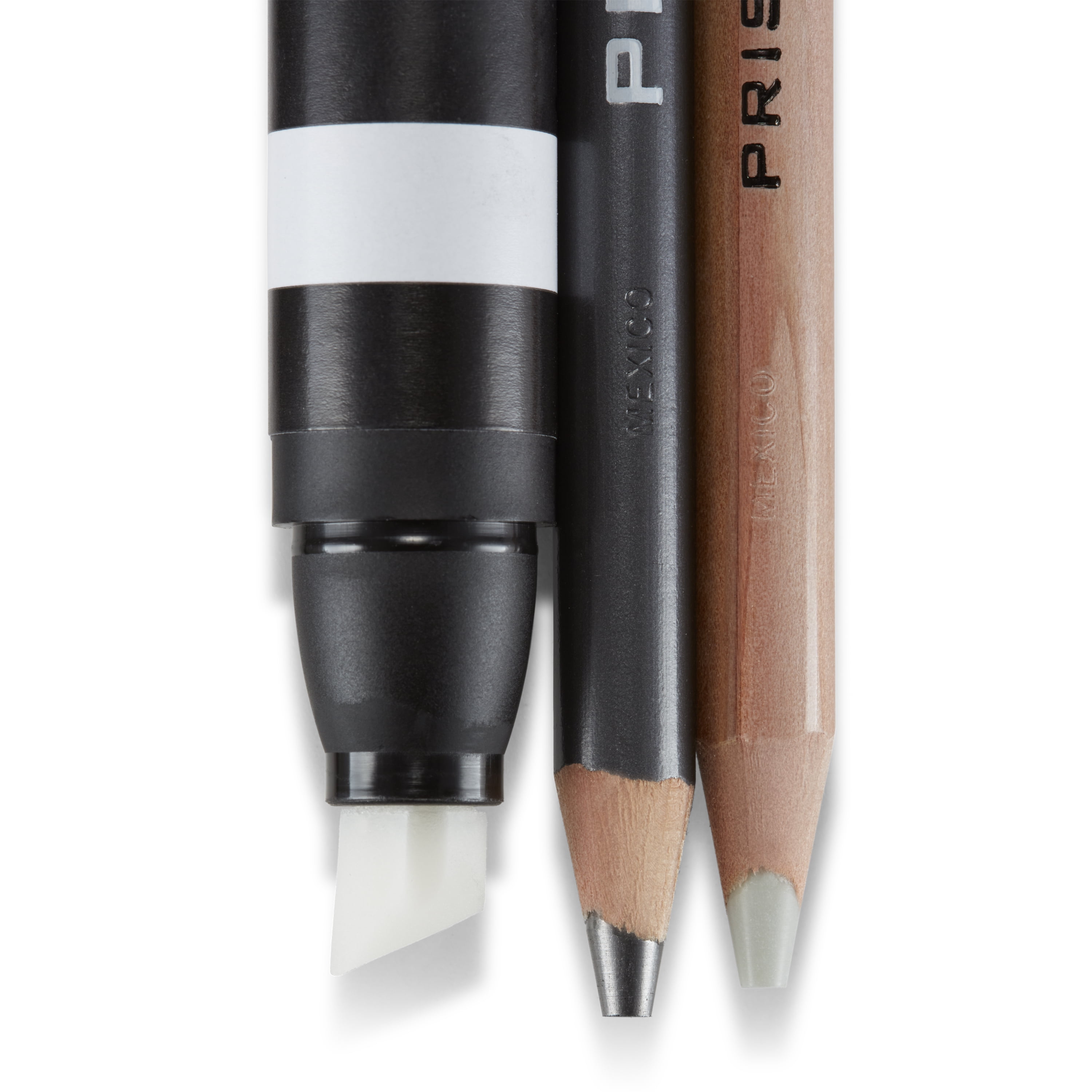 Prismacolor 2 Piece Premier Colorless Blender Pencils Plus 3 Eraser Set  Bundle 