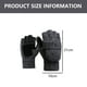 thumbnail image 2 of Guantes de lana con aislamiento térmico sin dedos para mensajes de texto para mujeres y hombres, guantes convertibles de punto cálidos de invierno con solapa, 2 of 6