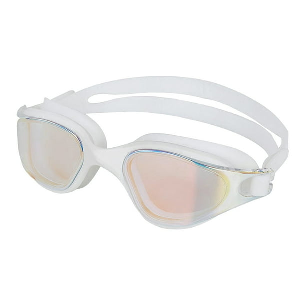 Gafas de natación con montura completa y gran ángulo de visión, gafas de silicona ajustables