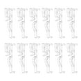 thumbnail image 1 of Unique Bargains 36 Pack 2.5 Inch Clear Valance Clips, Hidden Window Blind Valance Retainer Holder for Horizontal Blind, Style6, 1 of 6