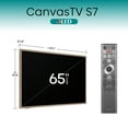 thumbnail image 3 of Hisense 65-Inch Class QLED 4K S7N CanvasTV™ Series Dolby Vision HDR Google Smart TV (65S7N, 2024 Model) - Art Mode, Anti-Glare Panel, H, Hi-Matte Display, Frame & UltraSlim Wall Mount Included, 144Hz, 3 of 19