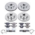 thumbnail image 2 of PowerStop Front and Rear Z23 Evolution Sport Carbon-Fiber Ceramic Brake Pad and Drilled & Slotted Rotor Kit Fits: BMW Select Models K8884, 2 of 7