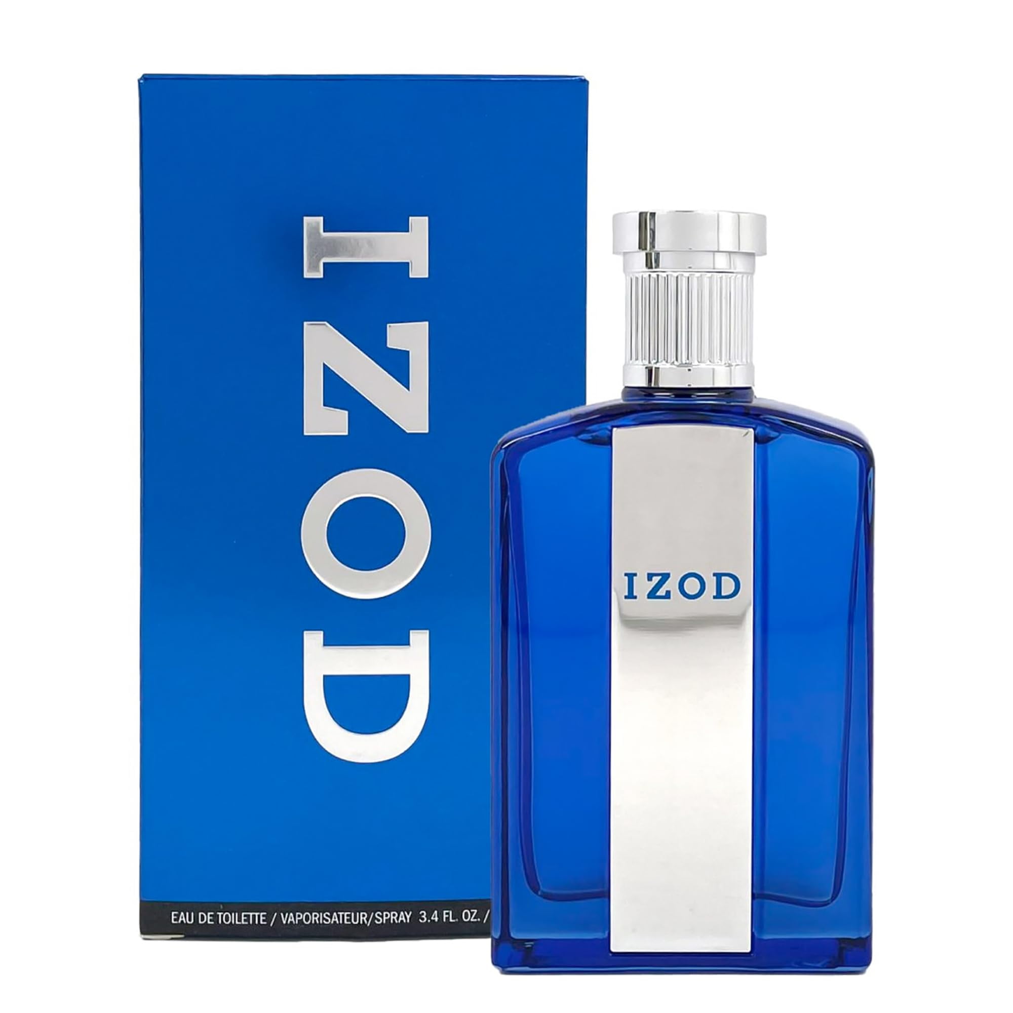 Izod Legacy Blue Eau de Toilette for Men – 3.4 fl oz – Fresh Aquatic & Green Fragrance – Citrus, Marine & Woody Notes Cologne