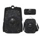 thumbnail image 1 of Disketp Ornate Dark Skull Book Mochila Estampada de Gran Capacidad con Lonchera y Estuche, Set de 3 Piezas para Estudiantes, 1 of 7