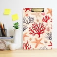 thumbnail image 2 of FORMRS Acrylic Clipboard with Low Profile Clip Standard A4 Letter Size, 12.5" x 9", Retro Starfish, 2 of 8