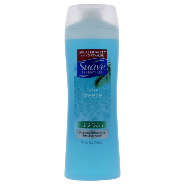 Gel de baño refrescante Suave Ocean Breeze 15 oz Unisex