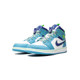 thumbnail image 2 of JORDAN GRADE SCHOOL Jordan 1 Mid SE GS "Sprite Blue" DA8010 400 from Stadium Goods, 2 of 9