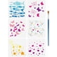 thumbnail image 1 of 6 plantillas de mariposas y libélulas con pincel, 15 x 15 cm, plantilla de dibujo de corazón y estrella, plantilla de plástico de peces, plantillas de insectos y bichos., 1 of 7