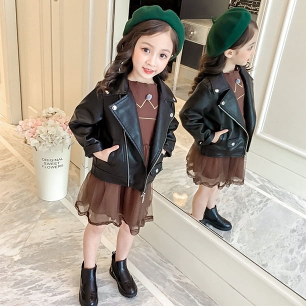 leather jacket black uniform jacket