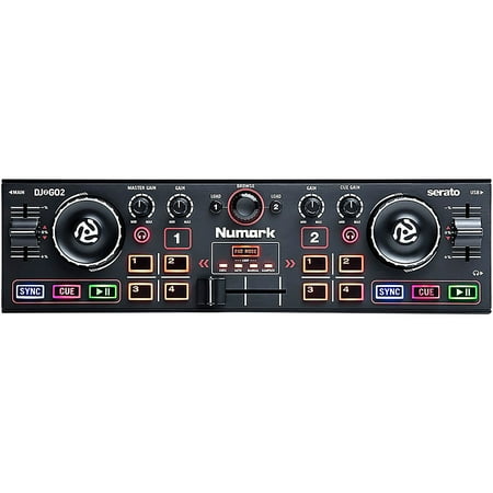 Numark DJ2GO2 | Ultra Portable Pocket DJ Controller with Audio Interface
