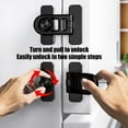 thumbnail image 3 of 1/2Pcs Home Refrigerator Lock Fridge Freezer Door Catch Lock Toddler Kids Child Oven Cabinet Safety Lock For Baby Safety Lock, 3 of 9