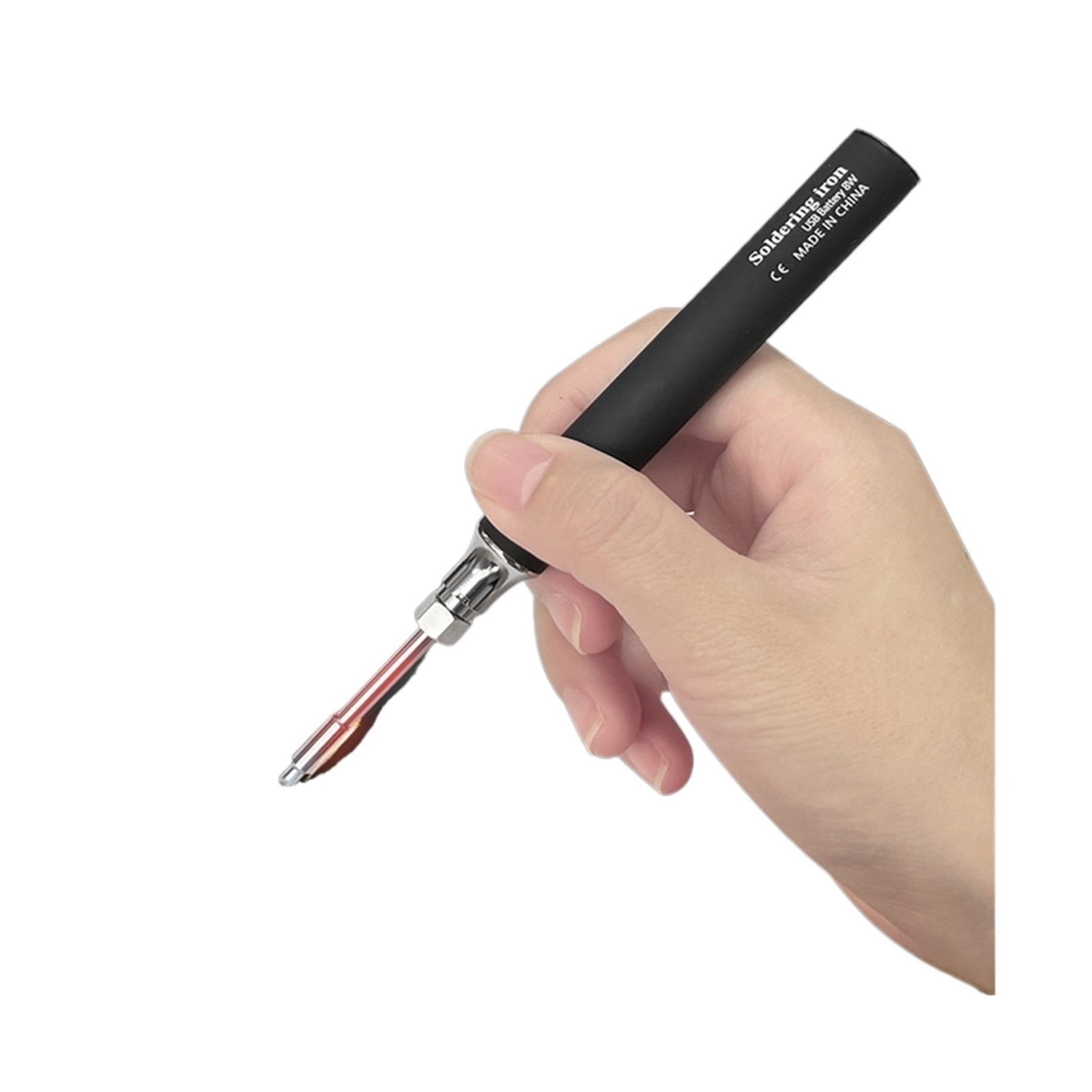 Cordless Soldering Iron Tool Pen, Portable USB 5V 8W Electric Powered Rechargeable And Temperature Adjustment Welding Equipment,Soldering Iron Kit ,Accurate Temperature Control
