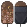 thumbnail image 6 of Uorisanigo Car Seat Cover Protector Universal for Auto Truck Van SUV Mandala Floral Butterfly Car Seat Towel Cover Anti-Slip Back Fabric Auto Accessories Protectors Decor, 6 of 6