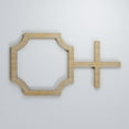 thumbnail image 5 of Ekena Millwork 12 7/8"W x 7 3/8"H x 3/8"T Extra Small Bradley Decorative Fretwork Wood Wall Panels, Hickory, 5 of 7