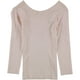 thumbnail image 2 of Tommy Hilfiger Suéter con chal inverso para mujer, rosa, extragrande, 2 of 3