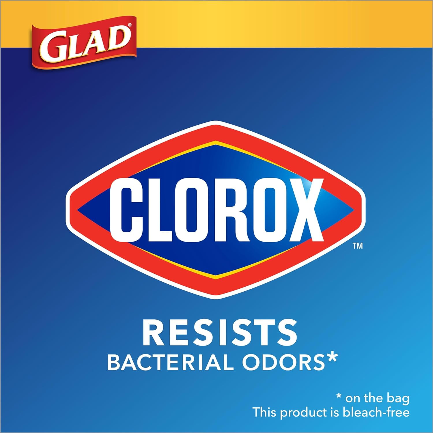 Medium Trash Bags, 8 Gallon, Lemon Fresh Bleach Garbage Bags, Resists Bacterial Odors with Drawstring, 80 Count