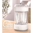thumbnail image 5 of Grownsy Baby Bottle Steam Sterilizer with Timer for Baby Bottles, Pacifiers, Pump Part,Toys White, 5 of 7