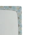 thumbnail image 3 of Ambesonne Brown and Blue Fitted Sheet 2 Pcs Set, Vortex Twirls, Twin, Pale Blue Mustard Umber, 3 of 3