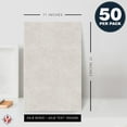 thumbnail image 6 of Smoke Gray Stationery Parchment Paper | 24lb Bond, 60lb Text, 90 GSM Paper | 50 Sheets Per Pack | 11" x 17", 6 of 6