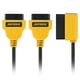 thumbnail image 5 of Cable divisor OBD II 2 Y de 585 CM Cable de Ehuebsd extensión de adaptador hembra de 16 Pines 90 en ángulo macho a doble recto 16 pines, 5 of 5