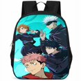thumbnail image 1 of Curse Back to Station15Large Capacity Primary School Student Vertical Shoulders Backpack Portable Burden Alleviation Children's 2, 1 of 5