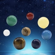 LeeQinersw Eight Planets Stones Educational Creative Gift Solar System Planets Solar System bagged