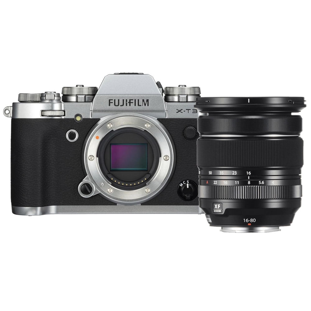 FUJIFILM XT3 Mirrorless Digital Camera with 1680mm Lens Kit (Silver
