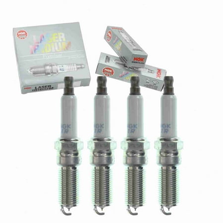 4 pc NGK 90117 Laser Iridium Spark Plugs for 12611882 12622561 19300872 41-107 41-109 4719 7004 8171 9299 9616 HR7NII33X HR8NPP302 ITV20TT Ignition Wire Secondary
