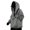 a-Grey23754, variant on VNKIDY Men's Sweatshirts Fall Winter Oversized Techwear Style Sweatshirt With Adjustable Drawstring Hood Long Sleeve Loose Fit Solid Color Pullover For Outdoor Activities Classic Tops