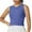 Navy, variant on cfhntfmh Workout Tops for Women Slim Stretch Crewneck Sleeveless Basic Tank Shirts Soft Athletic Sports Cropped Camisole