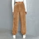 thumbnail image 4 of Puntoco Moda Casual Mujer Sólido Span Cintura alta Mantener caliente Pantalones largos Pantalones largos Leggings Puntoco Puntoco-2495, 4 of 6